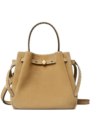Tory Burch Romy pick stitch bucket bag - Neutrals