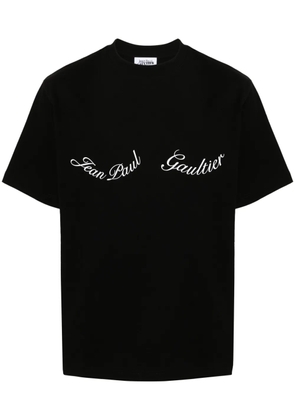 Jean Paul Gaultier The Large logo-print cotton T-shirt - Black