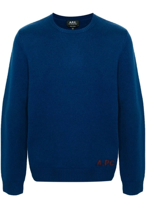 A.P.C. Edward sweater - Blue