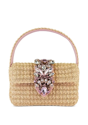 Gedebe mini Habibi bag - Neutrals