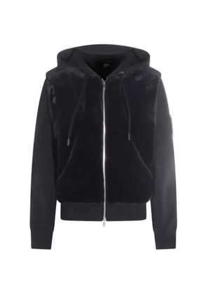 Moose Knuckles fur hooded jacket - Black