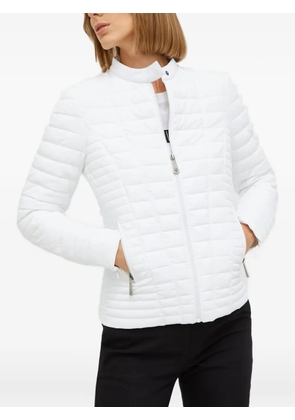 GUESS USA quilted zip jacket - White