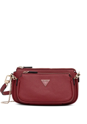 GUESS USA Noelle chain satchel cross body bag - Red