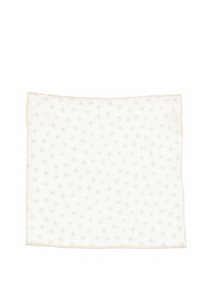 Eleventy floral handkerchief - Neutrals