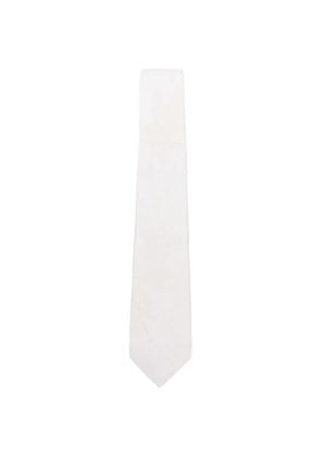 OUR LEGACY floral tie - White