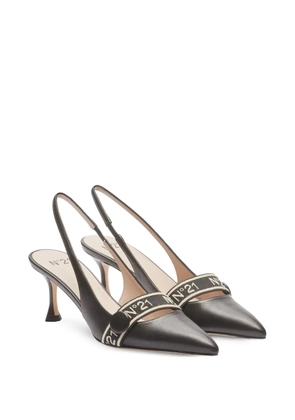 Nº21 strap pumps - Black