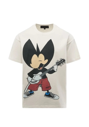 Who Decides War graphic-print T-shirt - Neutrals