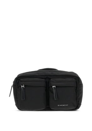 Givenchy pockets messenger bag - Black