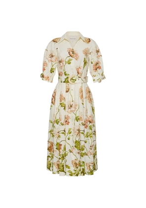 Cara Cara Caro belted midi dress - Neutrals