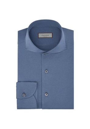 Canali cotton shirt - Blue
