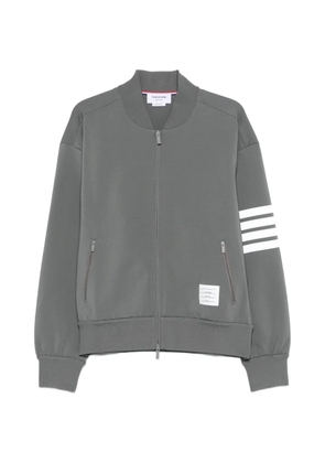 Thom Browne four-stripe zip jacket - Grey