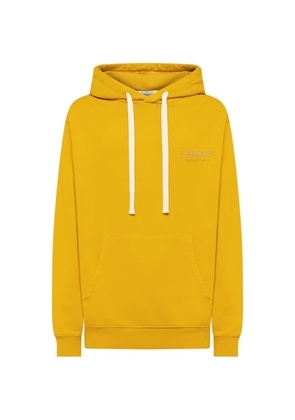 Laneus print hoodie - Yellow