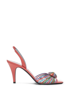 Valentino Garavani appliqué-detail sandals - Orange