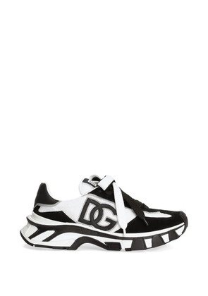 Dolce & Gabbana DG Country Road nylon and leather sneakers - White