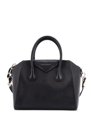Givenchy Pre-Owned Antigona Bag Glazed Leather Medium satchel - Black