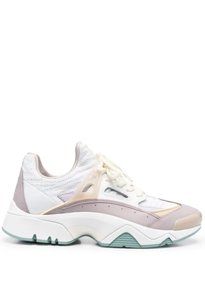 Kenzo panelled-design sneakers - White