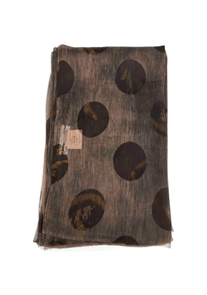 Uma Wang Osteria scarf - Brown