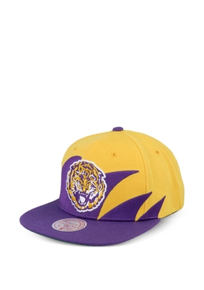 Mitchell & Ness Sharktooth logo snapback cap - Yellow