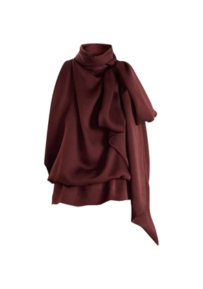 Petar Petrov draped top - Red