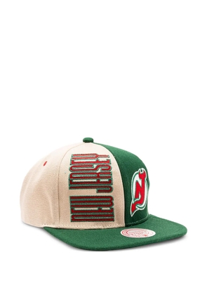 Mitchell & Ness logo-embroidered cap - Neutrals