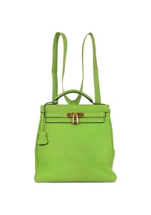 Hermès Pre-Owned 2004 Togo Kelly A Dos GM leather backpack - Green