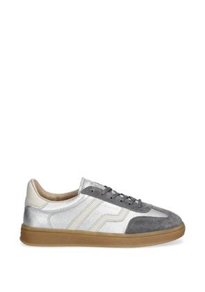 Gant Cuzima suede panelled sneakers - Silver