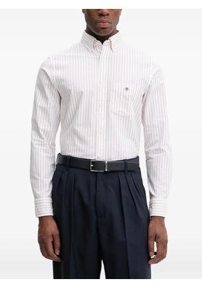 Gant pocket striped shirt - White