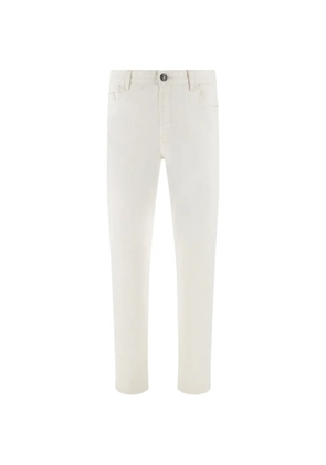 Boggi Milano Ale selvedge jeans - White