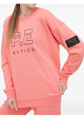 P.E Nation Heads Up sweatshirt - Pink