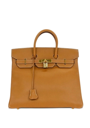 Hermès Pre-Owned 1996 32 Haut a Courroies leather handbag - Neutrals
