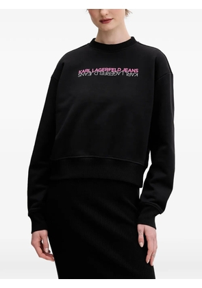 Karl Lagerfeld Jeans crew-neck sweatshirt - Black