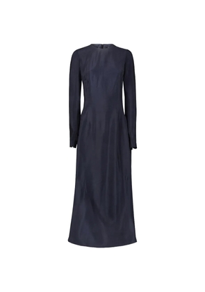 Maison Margiela long-sleeve maxi dress - Blue