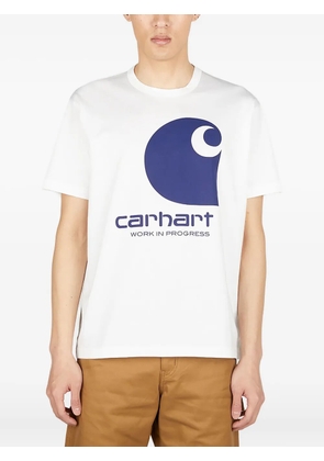 Junya Watanabe MAN x Junya Watanabe logo-print T-shirt - White