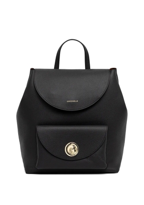 Coccinelle logo-detail backpack - Black