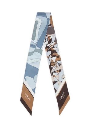 Lancel Puzzle scarf - Blue