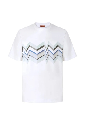 Missoni zigzag pattern T-shirt - White