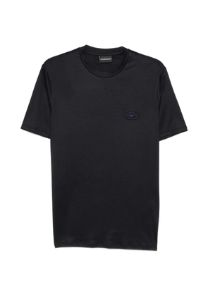 Emporio Armani logo T-shirt - Blue