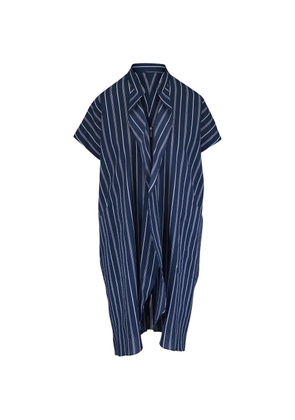 Zero + Maria Cornejo Fin Gaban striped midi dress - Blue