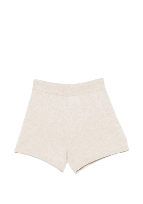 BOMPARD elasticated-waist shorts - Neutrals