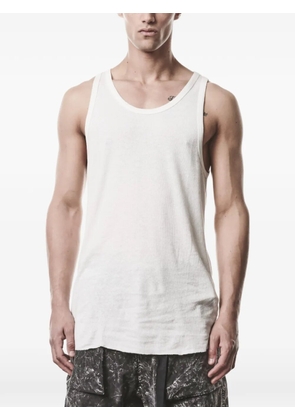 Thom Krom worked vest - White