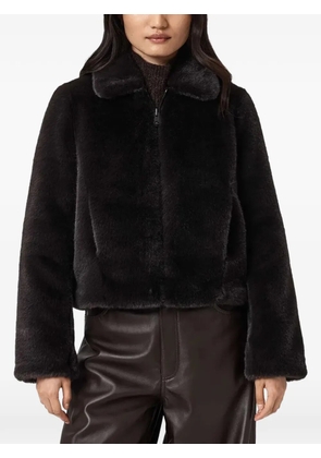 AllSaints Saye zip collar jacket - Grey