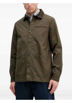 Barbour corduroy collar pocket shirt - Green