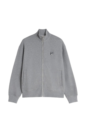 Maison Kitsuné patch-appliqué sweatshirt - Grey