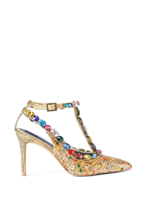 Kurt Geiger London sequin embellished pumps - Gold