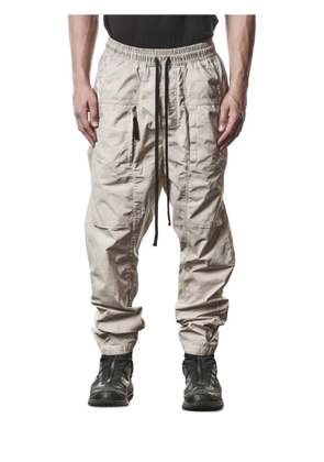 Thom Krom zip-pocket drawstring-waist trousers - Neutrals