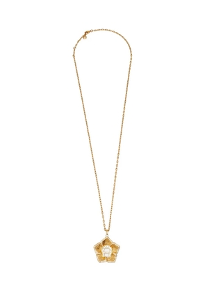 Aigner Vintage crystal-embellished necklace - Gold