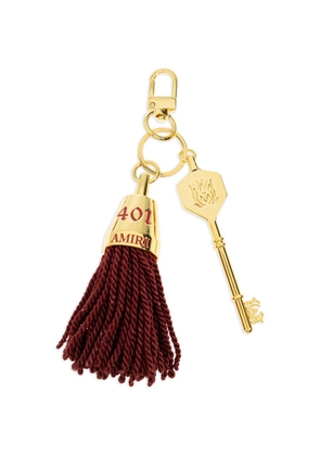 AMIRI tassel key-charm keyring - Red