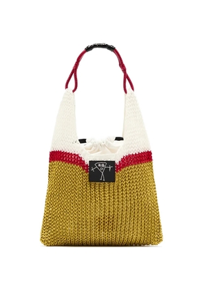 Plan C linen tote bag - Yellow