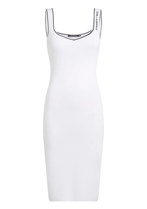 Karl Lagerfeld knitted dress - White