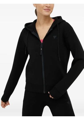 GUESS USA logo-detail hoodie - Black